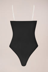 Strapless Bodysuit in Black