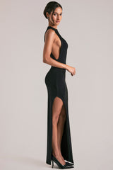 Sleeveless Maxi Dress in Black