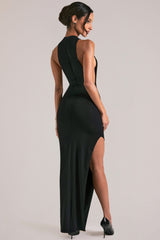 Sleeveless Maxi Dress in Black
