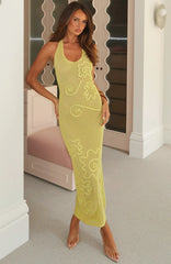 Only You Knit Maxi Dress Citrus