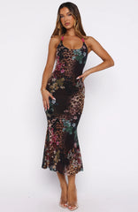 Tropic Like It's Hot Midi Dress Wildflower