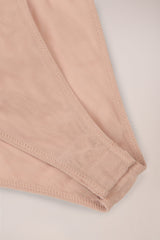 Strapless Bodysuit in Warm Peach